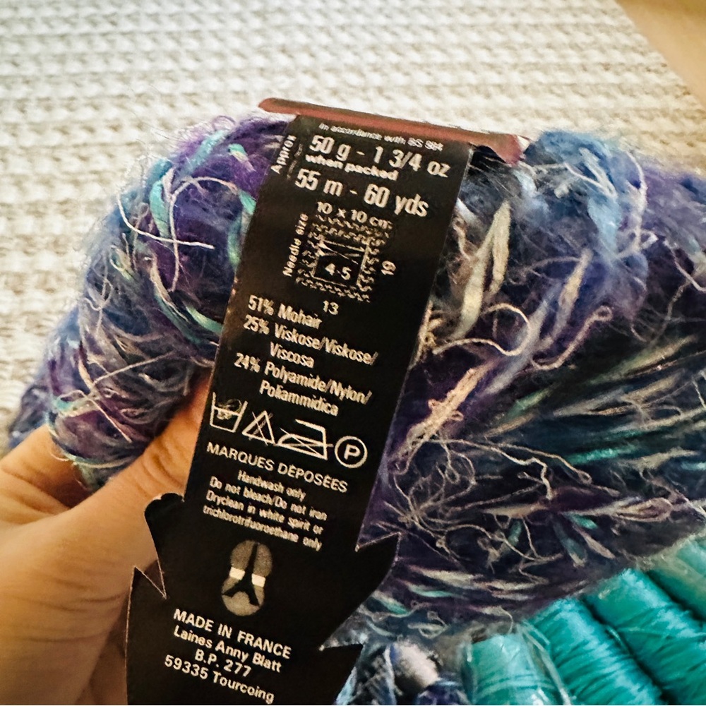 🧶 Bundle of 13 Yarn Skeins, Anna Blatt‎ & Lane Borgosesia - Picture 6 of 9